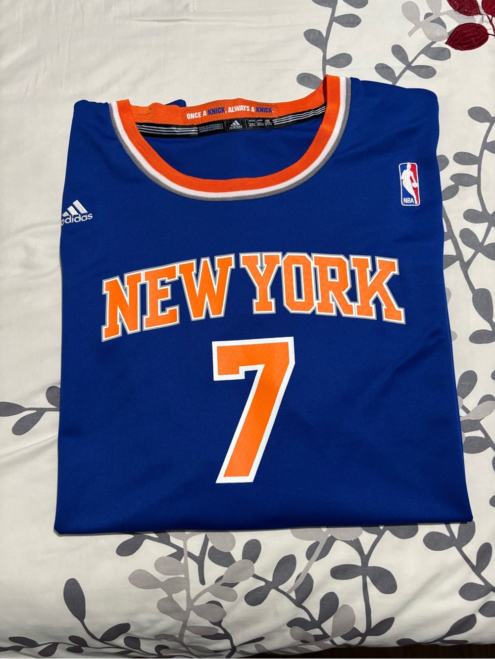 New York Knicks #7 Basketball Jersey